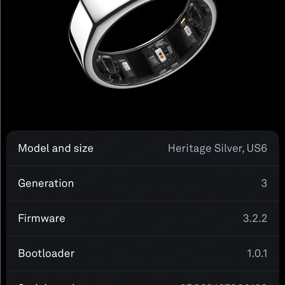 ボディ・フェイスケア Oura Gen3 Heritage Silver Size 9 Amazon.com: Oura Ring Gen3 Heritage - Silver - Size 11 - Smart